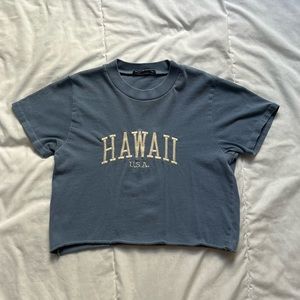 Brandy Melville cropped Hawaii t-shirt
